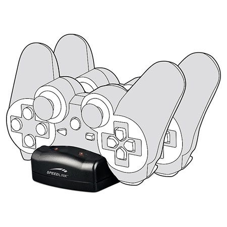 SPEEDLINK JAZZ stanica za punjenje SL-440001-BK